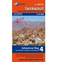 Hiking Maps Morocco OAC Adventurer Map 4, Tafraout 1:25.000 Oxford Alpine Club