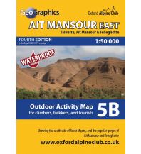 Hiking Maps Morocco OAC Outdoor Activity Map 5b Marokko - Ait Mansour East 1:5.000 Oxford Alpine Club