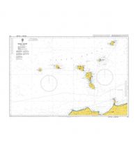 Nautical Charts Italy British Admiralty Seekarte 172 - Isole Eolie / Liparische Inseln 1:125.000 The UK Hydrographic Office