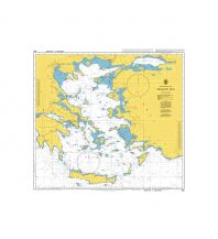 Seekarten Griechenland British Admiralty Seekarte 180 - Aegean Sea / Ägäisches Meer 1:1.100.000 The UK Hydrographic Office