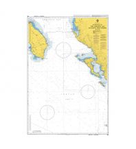 Seekarten British Admiralty Seekarte 188 - Entrance to the Adriatic Sea including Nisos Kerkira 1:300.000 The UK Hydrographic Office