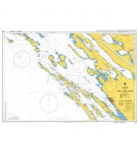 Nautical Charts British Admiralty Seekarte 515 - Zadar to L. Mali Losinj 1:100.000 The UK Hydrographic Office