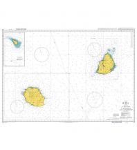 Seekarten British Admiralty Seekarte 712 - La Reunion to Mauritius and Ile Tromelin 1:350.000 The UK Hydrographic Office