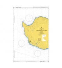 Nautical Charts British Admiralty Seekarte 775 - Cyprus - West Coast; Cape Arnauti to Cape Liminiti 1:100.000 The UK Hydrographic Office