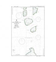 Nautical Charts British Admiralty Seekarte 1012 - Maledives - North Huvadhoo Atoll to Mulaku Atoll 1:300.000 The UK Hydrographic Office