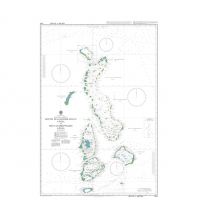 Nautical Charts British Admiralty Seekarte 1014 - Maledives - South Maalhosmadulu Atoll to Ihavanothippolhu Atoll 1:300. The UK Hydrographic Office