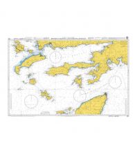 Seekarten British Admiralty Seekarte 1055 - Rhodes Channel and Gokova Korfezi 1:150.000 The UK Hydrographic Office
