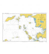 Nautical Charts British Admiralty Seekarte 1056 - Nisos Kalimnos to Nisos Ikaria including Gulluk Korfezi 1:150.000 The UK Hydrographic Office