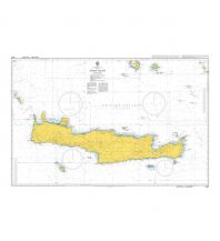 Seekarten No. 1091 Admiralty Chart - Nisos Kriti / Kreta The UK Hydrographic Office