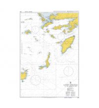 Seekarten British Admiralty Seekarte 1099 - East Approaches to Aegean Sea 1:300.000 The UK Hydrographic Office