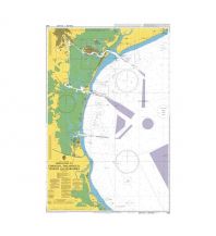 Nautical Charts Italy British Admirality Seekarte 1483 - Approaches to Chioggia, Malamocco, Venezia and Marghera 1:50.000 The UK Hydrographic Office