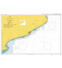 Nautical Charts British Admiralty Seekarte 1704 - Punta de la Bana to Islas Medas 1:300.000 The UK Hydrographic Office