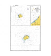 Nautical Charts British Admiralty Seekarte 1771 - Saint Helena with Approaches to Ascension Island 1:125.000 The UK Hydrographic Office