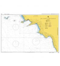 Nautical Charts British Admirality Seekarte 1908 - Isola d'Ischia to Capo di Bonifati 1:300.000 The UK Hydrographic Office