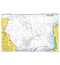 Seekarten No. 2182B Admiralty Chart - North Sea Central Sheet 1:750.000 The UK Hydrographic Office