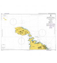 Nautical Charts Italy British Admiralty Seekarte 2537 - Ghawdex - Kemmuna and the Northern Part of Malta 1:50.000 The UK Hydrographic Office