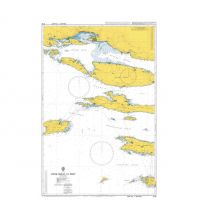 Nautical Charts British Admirality Seekarte 2712 - Otok Susac to Split 1:100.000 The UK Hydrographic Office