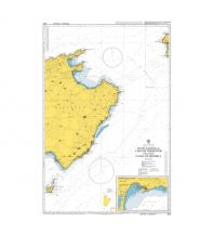 Seekarten Spanien British Admiralty Seekarte 2831 - Mallorca: Eastern Part 1:120.000 The UK Hydrographic Office