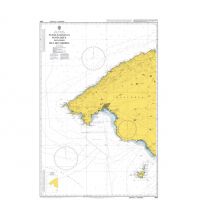 Seekarten Spanien British Admiralty Seekarte 2832 - Mallorca: Western Part 1:120.000 The UK Hydrographic Office
