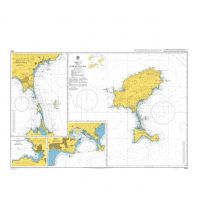 Seekarten Spanien British Admiralty Seekarte 2834 - Ibiza and Formentera 1:120.000 The UK Hydrographic Office
