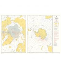 Seekarten British Admiralty Seekarte AC5384 - Magnetic Variation 2015 - The Polar Regions The UK Hydrographic Office