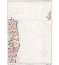 Nautical Charts N. 2166 Carta Nautica Italiana - Litorale a Nord di Bastia 1:50.300 Nautica Italiana