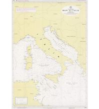Nautical Charts Italienische Seekarte 330LB - Mari d'italia - Seas of Italy 1:1.700.000 Nautica Italiana