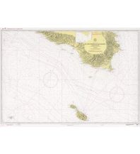 Nautical Charts Italienische Seekarte 917 - Cape Rossello to Augusta and Maltese Islands 1:250.000 Nautica Italiana