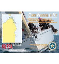Seekarten Italienische Sportbootkarten Kit IT P3a - Capo di Monte Russu to Punta sa Canna 1:100.000 Nautica Italiana