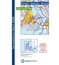 Flugkarten ICAO Luftfahrtkarte Dänemark 1:500.000 Eisenschmidt