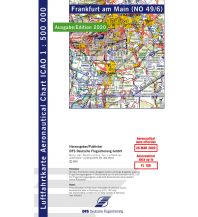 Aviation Charts ICAO Luftfahrtkarte Frankfurt 1:500.000 - Edition 2021 DFS Deutsche Flugsicherung