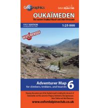 Hiking Maps Morocco OAC Adventurer Map 6, Oukaïmeden 1:25.000 Oxford Alpine Club
