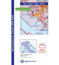 Aviation Charts DFS Visual 500 Italy Center 1:500.000 - Edition 2021 DFS Deutsche Flugsicherung