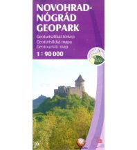 Geologie und Mineralogie Paulus Geotouristic Map Slowakei / Ungarn - Novohrad / Nograd Geopark 1:90.000 Paulus Budapest