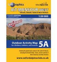Hiking Maps Morocco OAC Outdoor Activity Map 5 Marokko - Ait Mansour 1:50.000 - GPS Edition Oxford Alpine Club