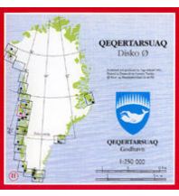 Hiking Maps Denmark - Greenland Saga Map 11 Grönland - Qeqertarsuaq / Disko 1:250.000 Saga Maps