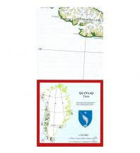 Wanderkarten Dänemark - Grönland Saga Map 18 Grönland, Qaanaaq/Thule 1:250.000 Saga Maps