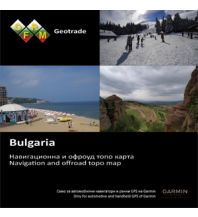 Outdoorkarten OFRM Geotrade - TOPO Bulgaria  Garmin