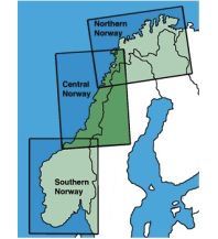 Aviation Charts ICAO Luftfahrtkarte Norwegen: Zentral 1:500.000 Eisenschmidt
