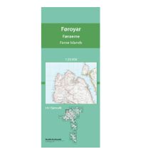 Hiking Maps Denmark - Greenland Topografiskt kort Føroyar/Färöer 312, Tjørnuvík 1:20.000 Kort & Matrikelstyrelsen