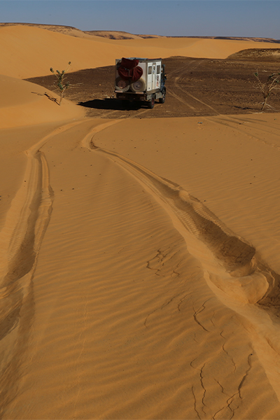 Durch die Wüste von Marokko