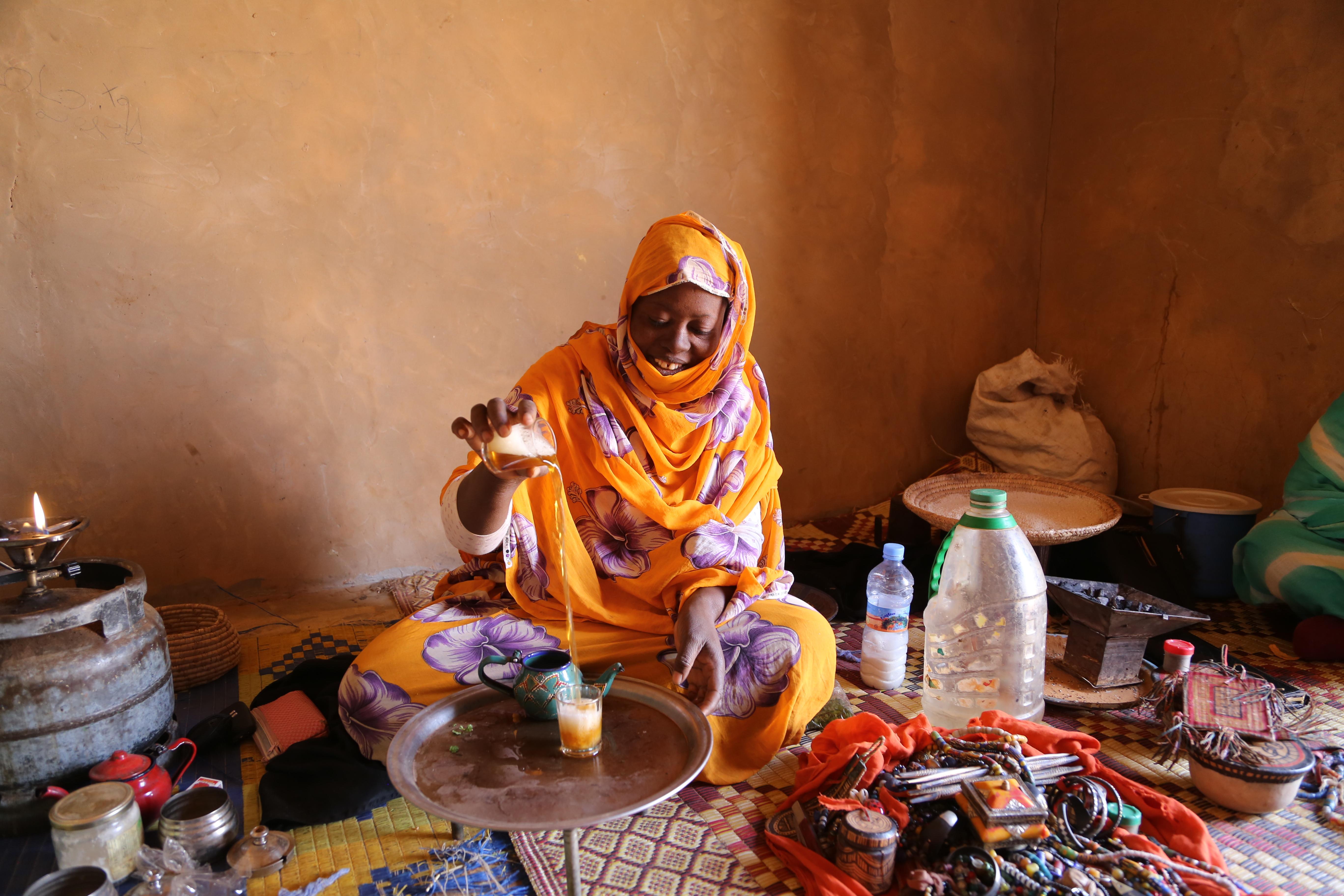 Mauretanische Gastfreundschaft ©Sabine Buchta und Peter Unfried
