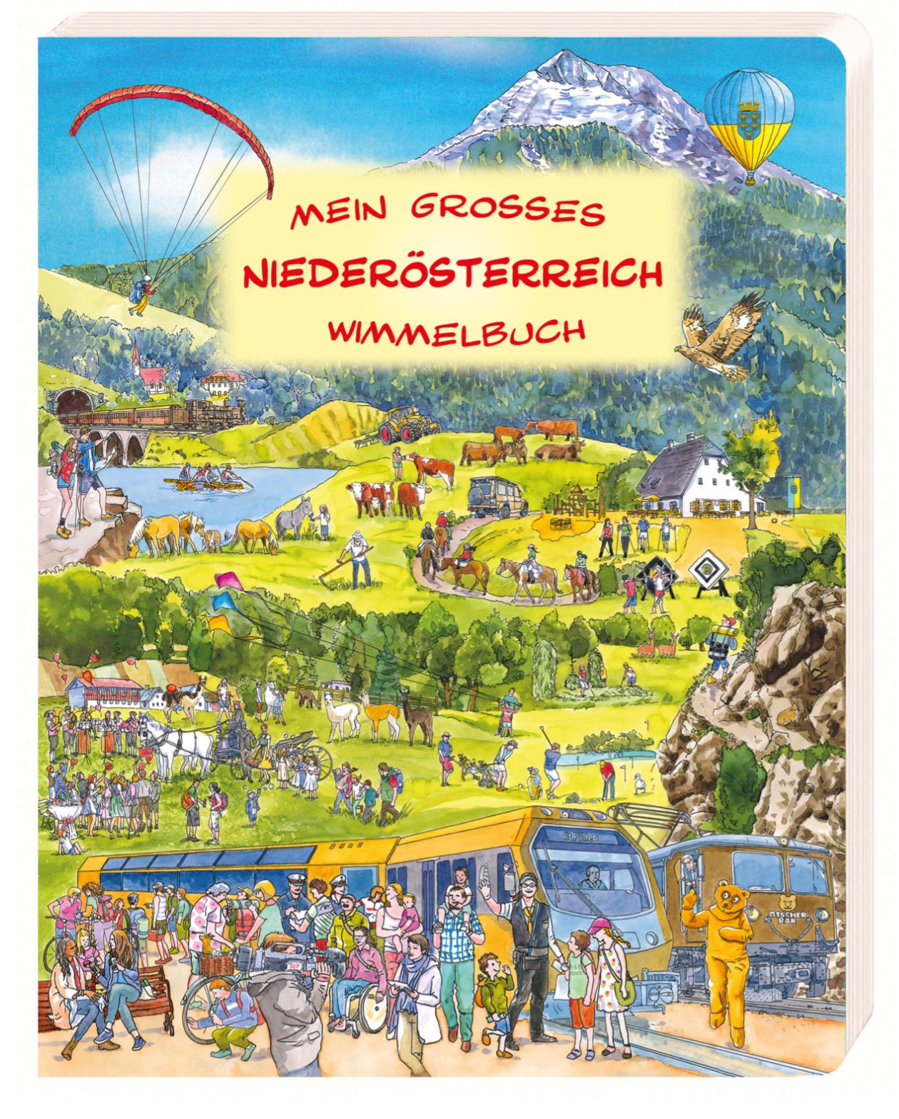 Mein großes Niederösterreich Wimmelbuch