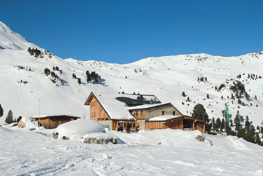 Schneeschuhtour Lizumer Hütte © Birgit Hofbauer
